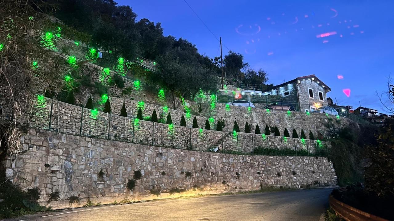 Villa Di Campagna Con Vista Mare 5 Camere Da Letto Pampara Esterno foto
