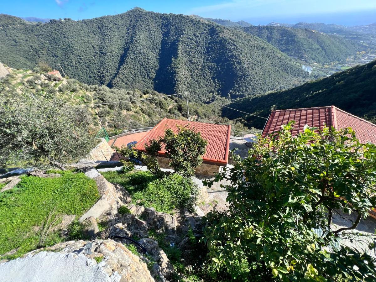 Villa Di Campagna Con Vista Mare 5 Camere Da Letto Pampara Esterno foto