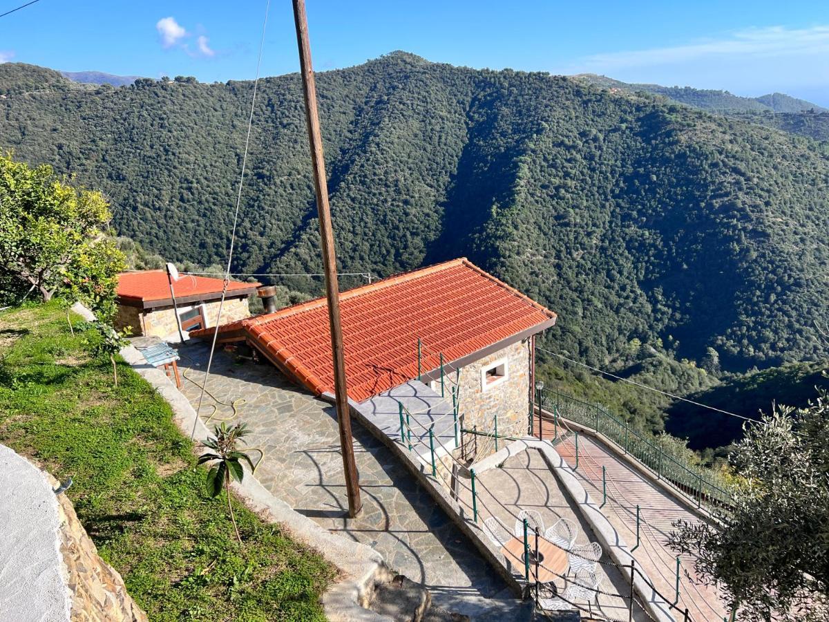 Villa Di Campagna Con Vista Mare 5 Camere Da Letto Pampara Esterno foto