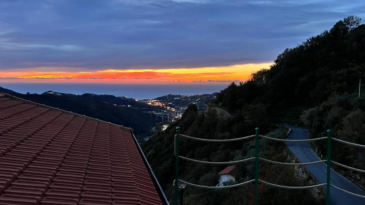 Villa Di Campagna Con Vista Mare 5 Camere Da Letto Pampara Esterno foto