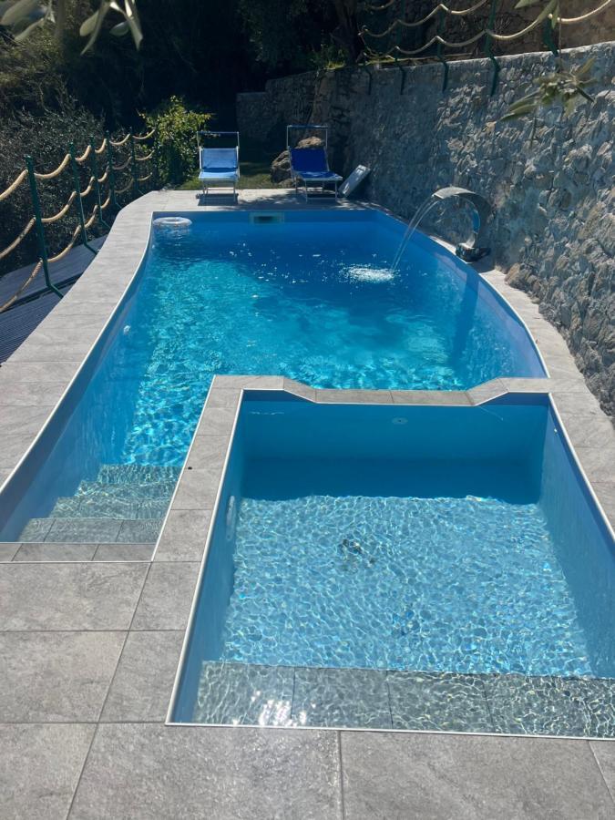 Villa Di Campagna Con Vista Mare 5 Camere Da Letto Pampara Esterno foto