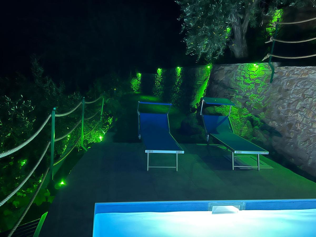 Villa Di Campagna Con Vista Mare 5 Camere Da Letto Pampara Esterno foto
