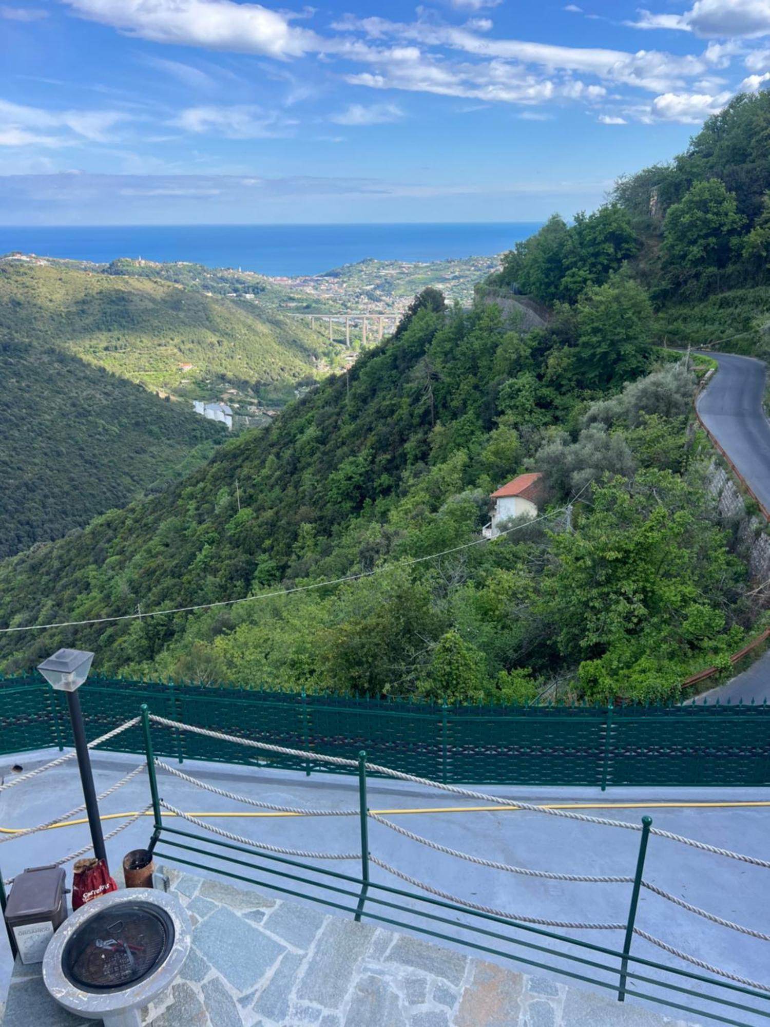 Villa Di Campagna Con Vista Mare 5 Camere Da Letto Pampara Esterno foto