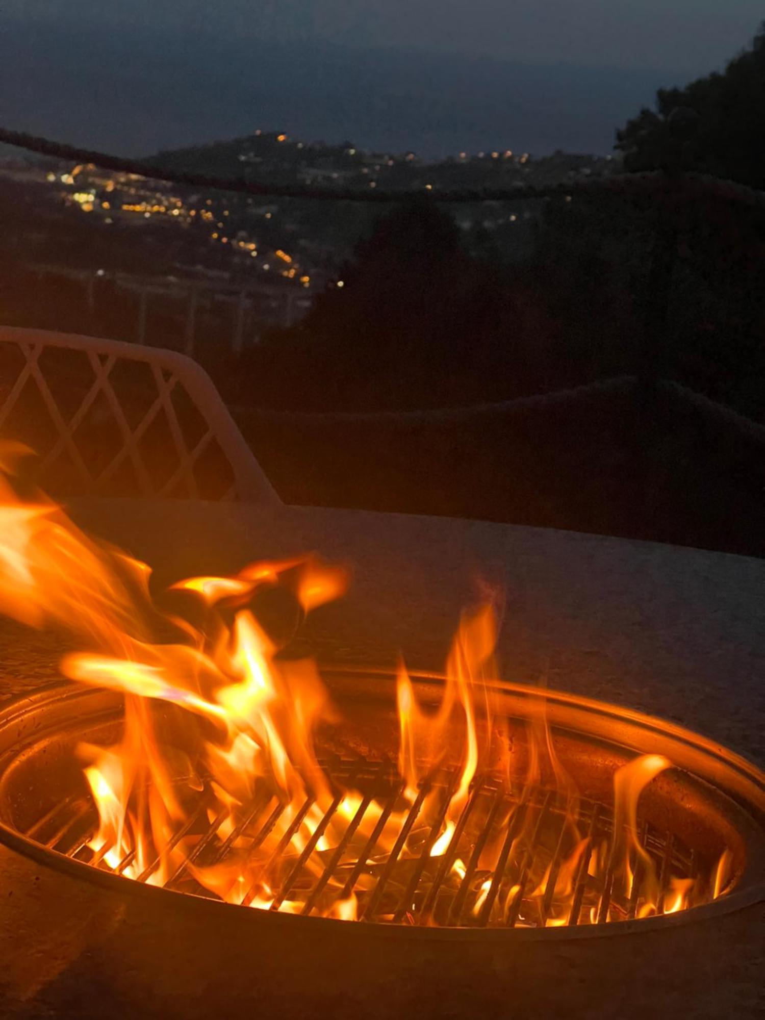 Villa Di Campagna Con Vista Mare 5 Camere Da Letto Pampara Esterno foto
