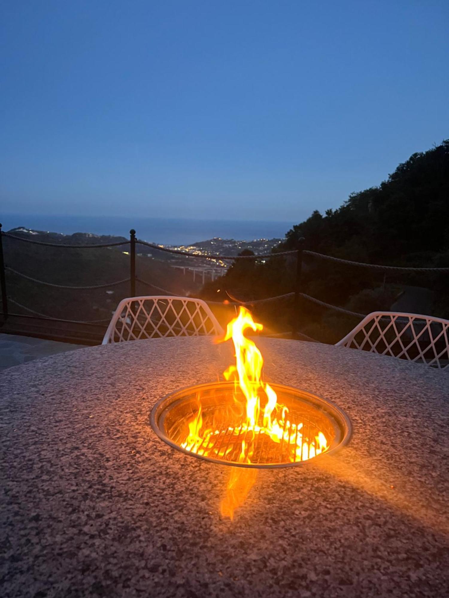 Villa Di Campagna Con Vista Mare 5 Camere Da Letto Pampara Esterno foto